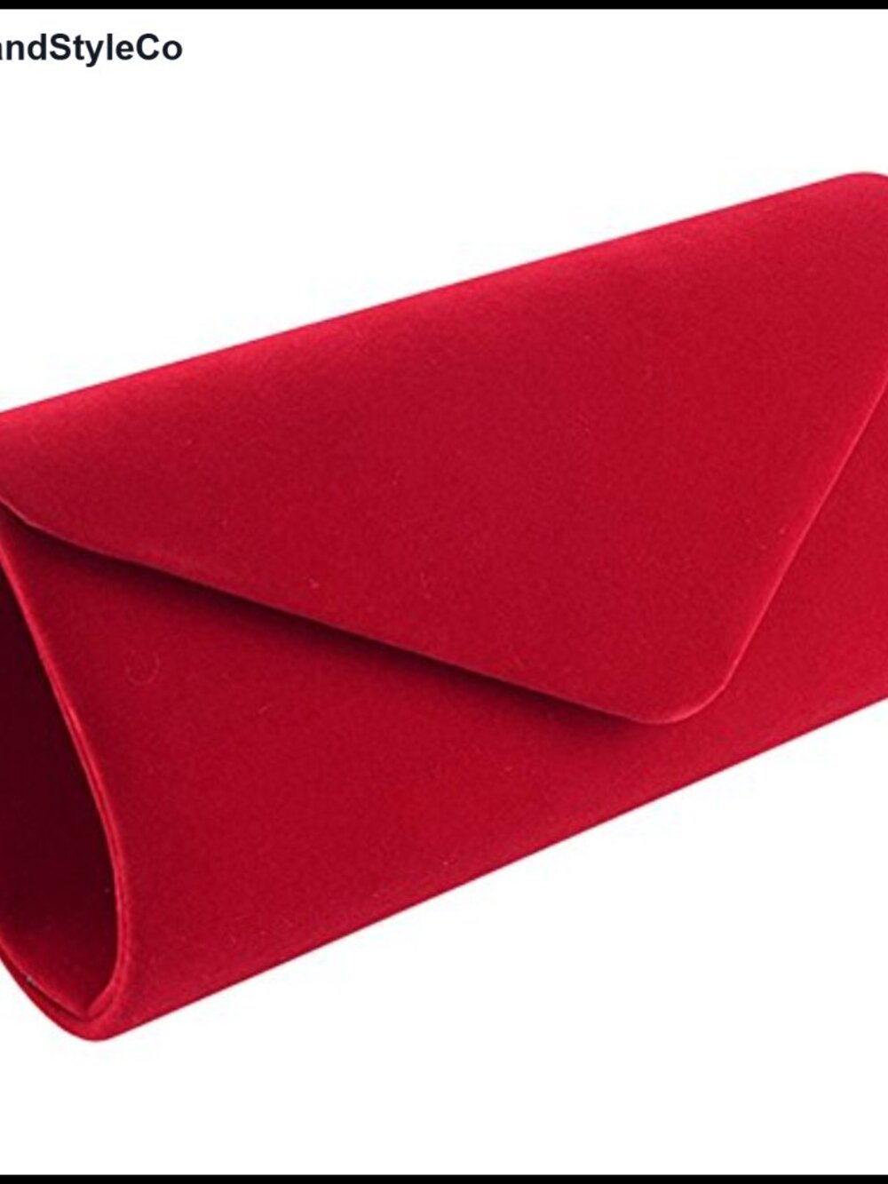 Elegant Velvet Evening Bag Clutch Purse with Detachable Chain Strap for Wedding